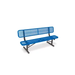 6' Bench with Back