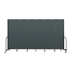13 Ft. Rolling Partition Wall with 7 Panels