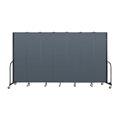 13 Ft. Rolling Partition Wall with 7 Panels