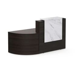 47" Reception Desk w/ Curve