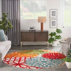 10' Round Area Rug