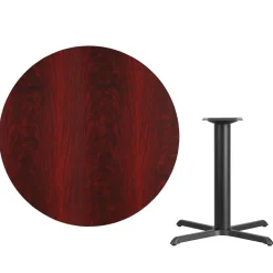 42" Round Table with X Base