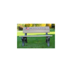 4' Veterans Memorial Bench