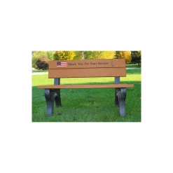 4' Veterans Memorial Bench