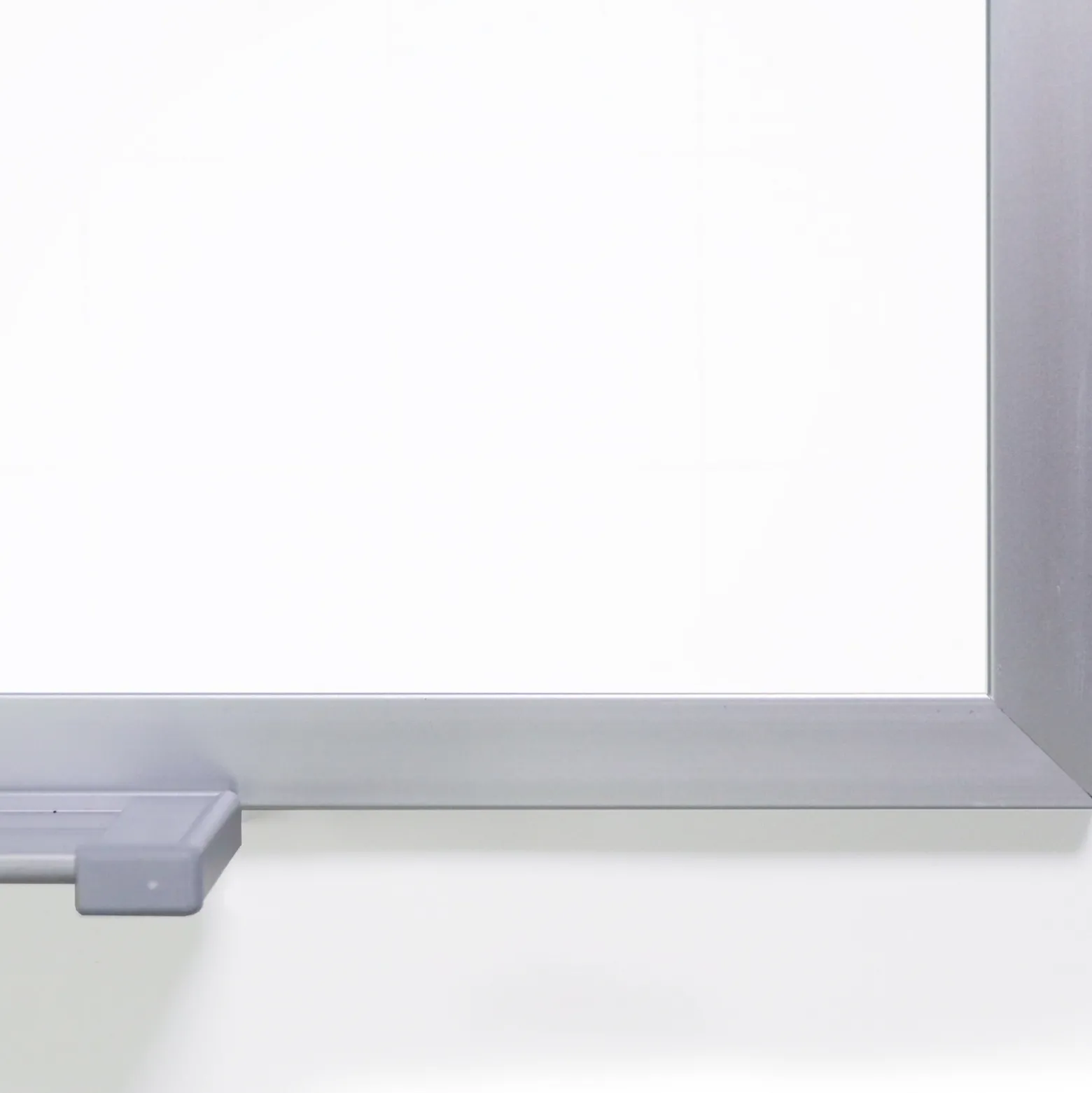 5' W x 4' H Porcelain White Board with Aluminum Frame