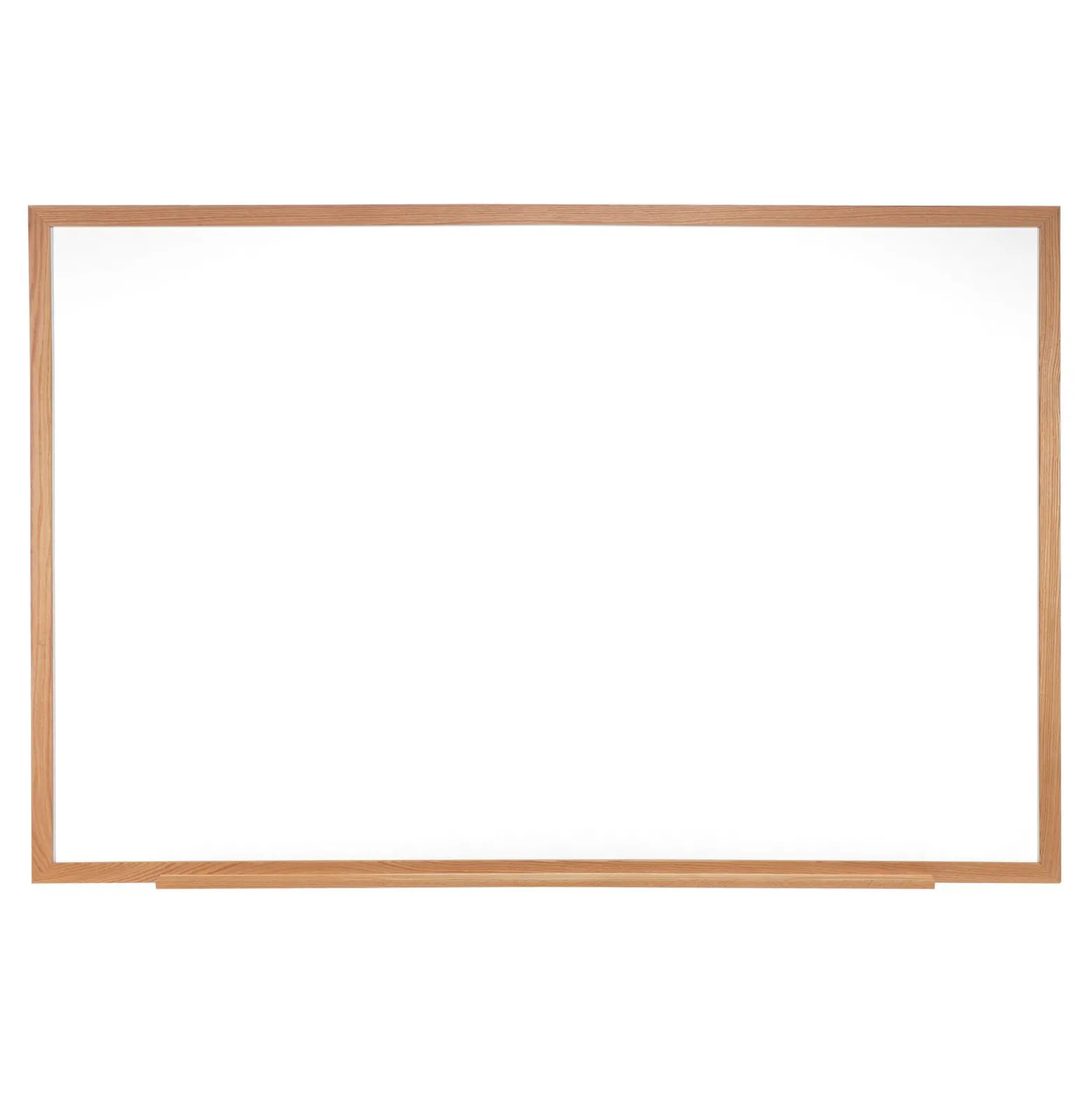 5' W x 4' H Porcelain White Board with Aluminum Frame