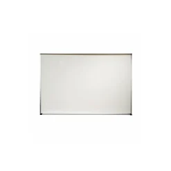 4' x 4' Aluminum Frame Porcelain Whiteboard