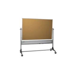 6' x 4' Reversible Porcelain Whiteboard and Cork Board