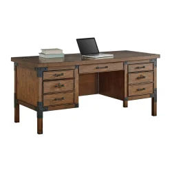 Addison Half Pedestal Desk - 60"W