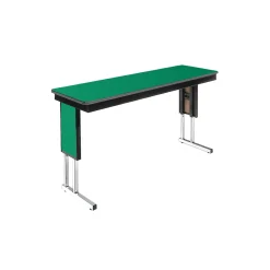 Adjustable Height Folding Leg Seminar Table - 72" x 24"
