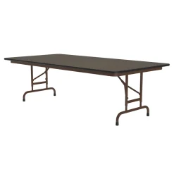 Adjustable Height Folding Table 36"W x 72"L x 22-32"H