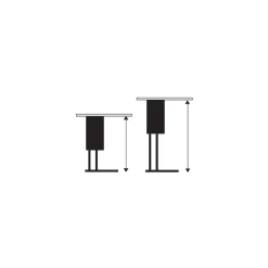 Adjustable Height Folding Leg Seminar Table - 72
