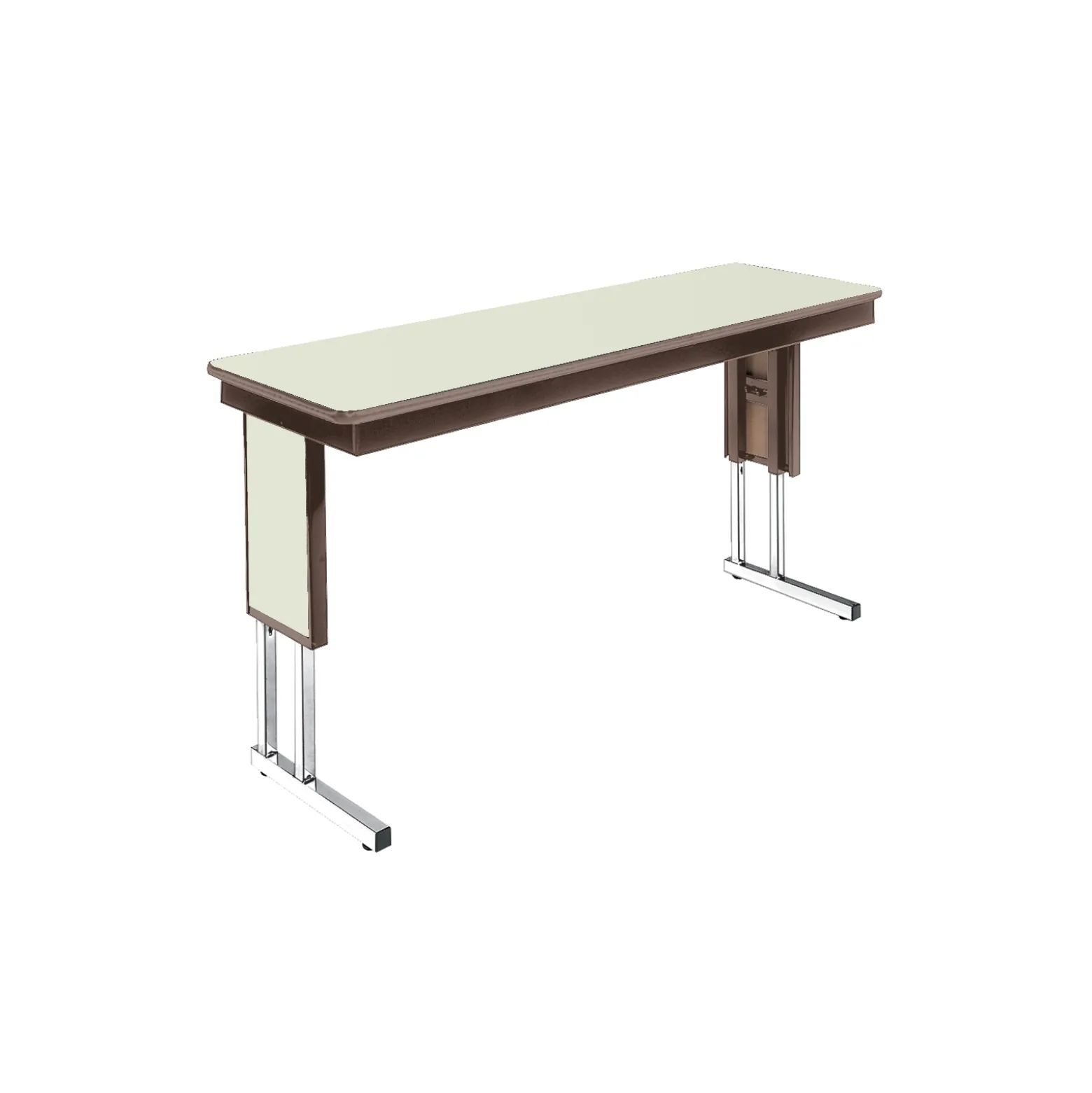 Adjustable Height Folding Leg Seminar Table - 96" x 18"