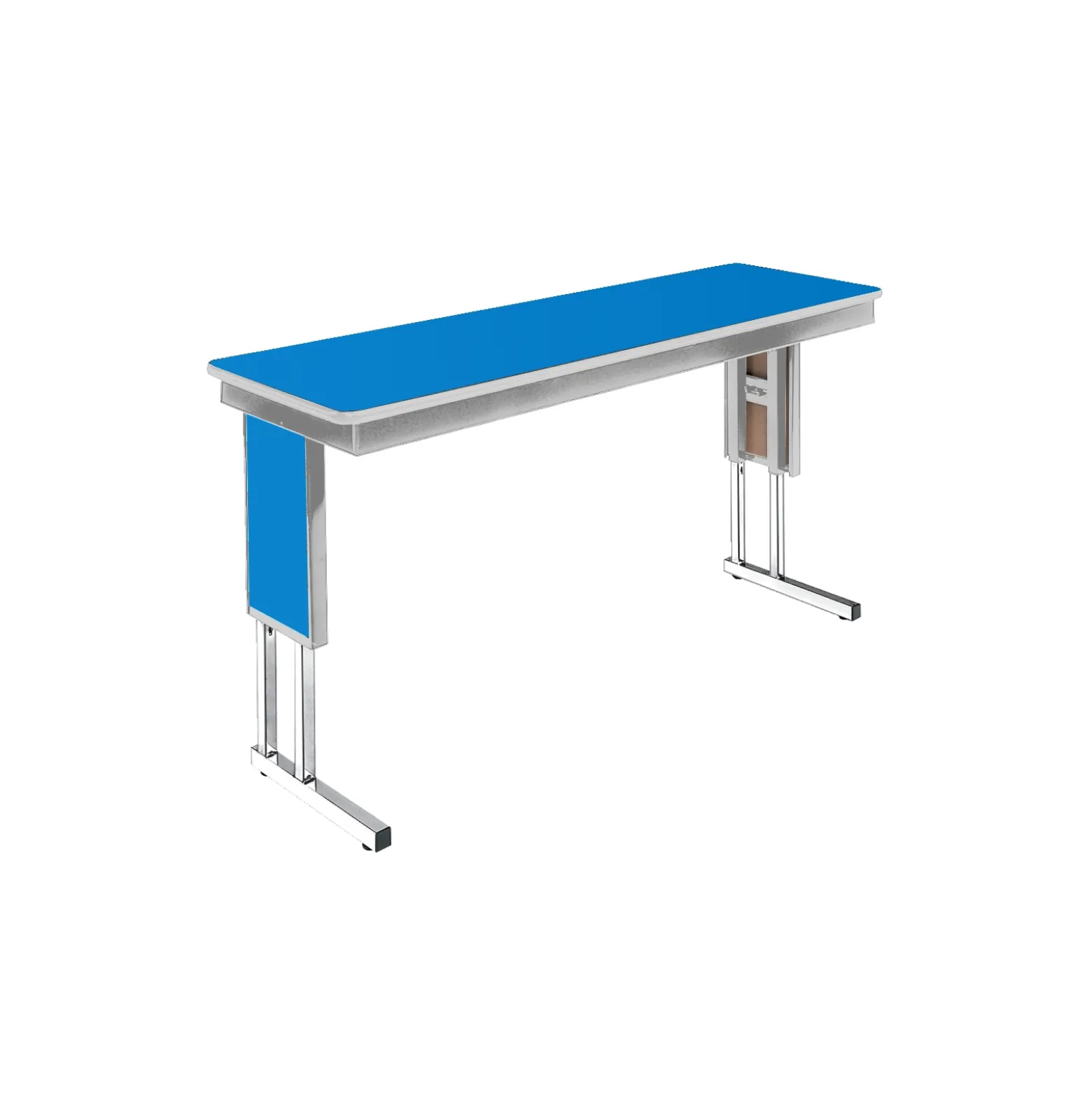 Adjustable Height Folding Leg Seminar Table - 96" x 18"