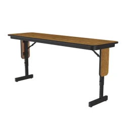 Adjustable Height Folding Table 60 x 18