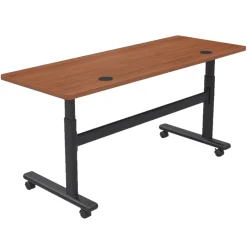 Adjustable Height Mobile Flipper Table - 60