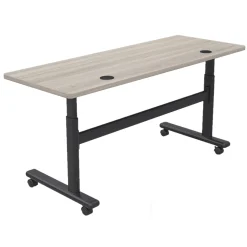 Adjustable Height Mobile Flipper Table - 60