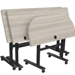Adjustable Height Mobile Flipper Table - 60