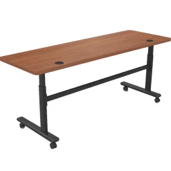 Adjustable Height Mobile Flipper Table - 72