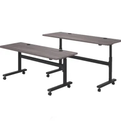Adjustable Height Mobile Flipper Table - 72