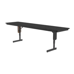 Adjustable Height Panel Leg Table 60