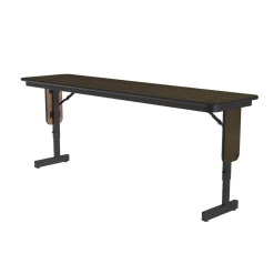 Adjustable Height Panel Leg Table- 96" x 18"