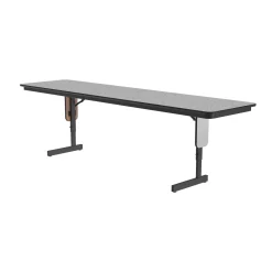 Adjustable Height Panel Leg Table 96