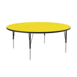 Adjustable Height Round Table 60
