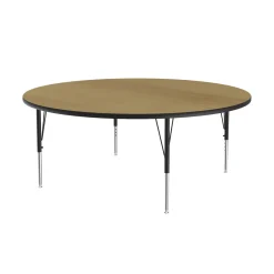 Adjustable Height Round Table 60