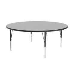 Adjustable Height Round Table 60