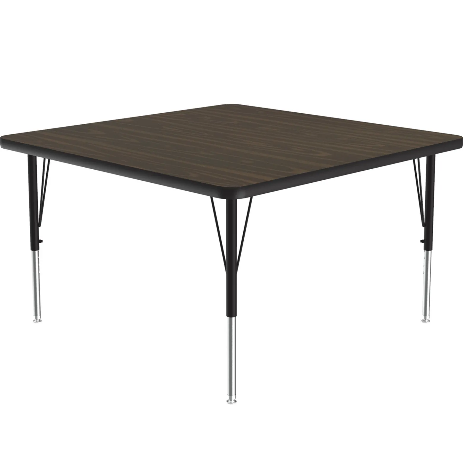 Adjustable Height Square Table 48"x48"