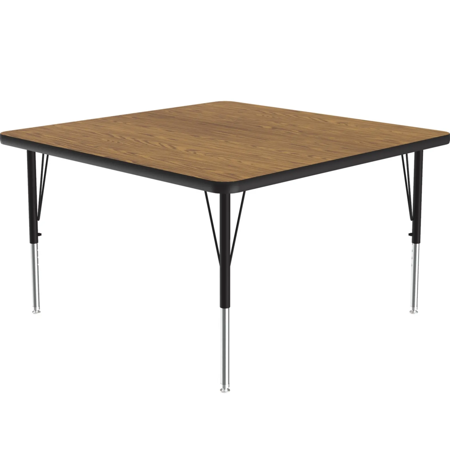 Adjustable Height Square Table 48"x48"