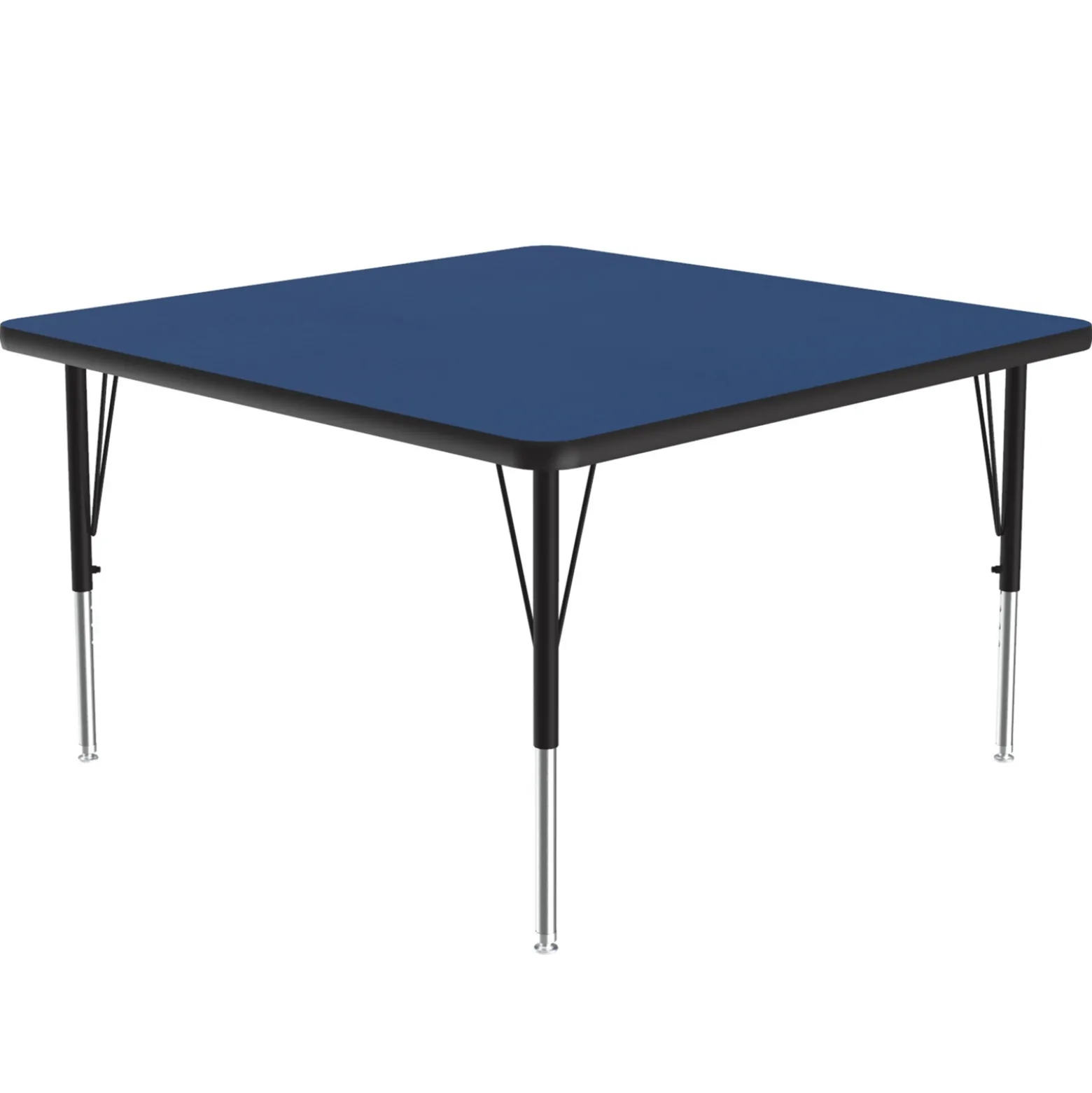 Adjustable Height Square Table 48"x48"