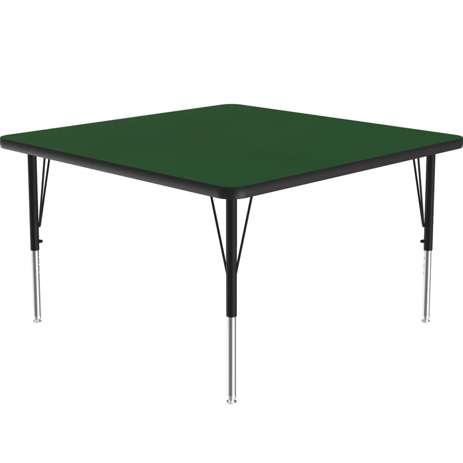 Adjustable Height Square Table 48"x48"