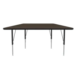 Adjustable Height Trapezoidal Table 30" x 30" x 60"