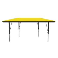 Adjustable Height Trapezoidal Table 30