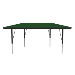 Adjustable Height Trapezoidal Table 30