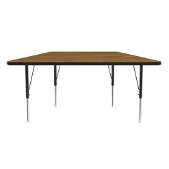 Adjustable Height Trapezoidal Table 30