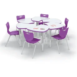 Adjustable Height Whiteboard Desk - 30