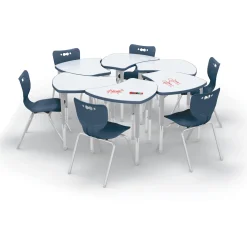 Adjustable Height Whiteboard Desk - 30