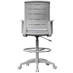 All Grey Task Stool