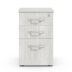 Allure 3 Drawer File Pedestal with Power - 16