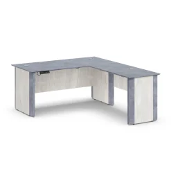 Allure Reversible Height Adjustable L-Shaped Standing Desk - 66
