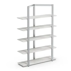 Allure 5 Shelf Bookcase - 48