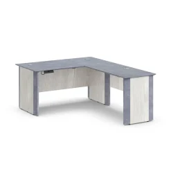 Allure Reversible Height Adjustable L-Shaped Standing Desk - 60