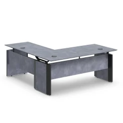 Allure Reversible L-Shaped Desk - 72