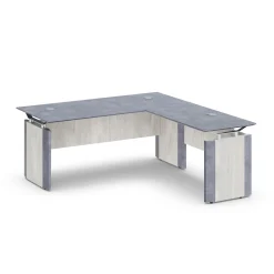 Allure Reversible L-Shaped Desk - 72