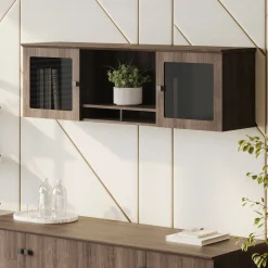 Allure Wall-Mounted Storage Hutch - 60