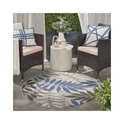 Aloha 5'3" Round Area Rug
