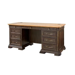Anderson Double Pedestal Executive Desk – 68"W